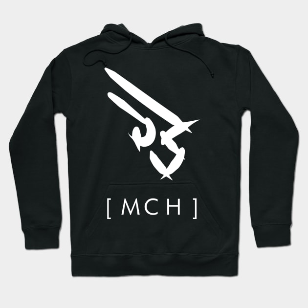 Machinist (white) Hoodie by DeLyss-Iouz